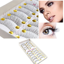 Load image into Gallery viewer, 20Pairs Makeup Handmade Soft Natural Fashion Long False Eyelashes Eye Lashes