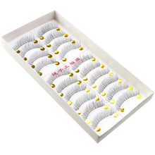 Load image into Gallery viewer, 20Pairs Makeup Handmade Soft Natural Fashion Long False Eyelashes Eye Lashes
