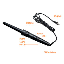 Load image into Gallery viewer, 5 IN 1 Curling Iron Wand Set Hair Curler Set w/ 5 Interchangeable Barrels Roller