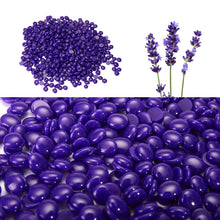 Load image into Gallery viewer, Purple Hard Wax Beans Hair Removal Painless Wax Warmer Waxing Beans Natural Pearl