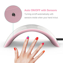 Load image into Gallery viewer, Professional Nail Lamp UV LED Light Nail Curing Acrylic Gel Polish Dryer Machine
