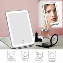 Load image into Gallery viewer, USB Charging 32LED Makeup Mirrors Portable Vanity Lighted Illuminated Standing