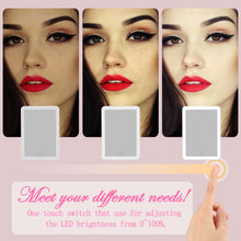 Load image into Gallery viewer, USB Charging 32LED Makeup Mirrors Portable Vanity Lighted Illuminated Standing