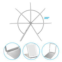 Load image into Gallery viewer, USB Charging 32LED Makeup Mirrors Portable Vanity Lighted Illuminated Standing