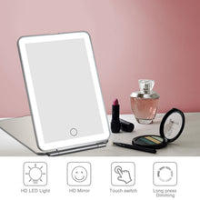 Load image into Gallery viewer, USB Charging 32LED Makeup Mirrors Portable Vanity Lighted Illuminated Standing