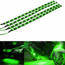 Load image into Gallery viewer, 10pcs 12V Flexible LED Strip Light 12" 15SMD Waterproof For Car Boat Motor Truck