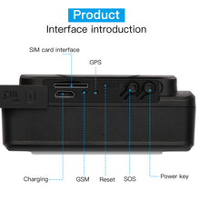 Load image into Gallery viewer, Magnetic Mini GPS Tracker Car Kid GSM GPRS Real Time Tracking Locator Hidden Spy