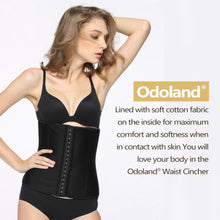 Load image into Gallery viewer, Odoland® Women Body Shaper Latex Sport Girdle Waist Training Corset Waist Shaper Underbust Shapewear