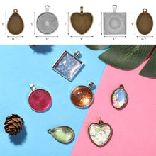 Load image into Gallery viewer, 155pcs DIY Silicone Casting Molds Tool Jewelry Making Mould Set Glitter Flower