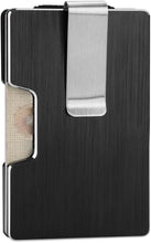Load image into Gallery viewer, FITNATE Money Clip Carbon Fiber Wallet Pocket RIFD Blocking Card Holder Minimalist