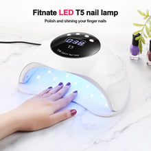 Load image into Gallery viewer, White LED Nail Lamp 48W UV LED Gel Nail Lamp with 4 Timers 10s/30s/60s/99s Auto Sensor