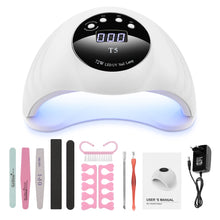 Load image into Gallery viewer, White LED Nail Lamp 48W UV LED Gel Nail Lamp with 4 Timers 10s/30s/60s/99s Auto Sensor