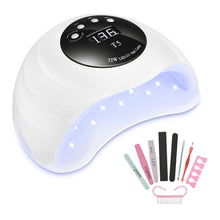 Load image into Gallery viewer, White LED Nail Lamp 48W UV LED Gel Nail Lamp with 4 Timers 10s/30s/60s/99s Auto Sensor