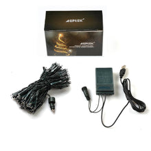 Load image into Gallery viewer, Agptek 32FT Cool White 100 LED Battery Operated String Light