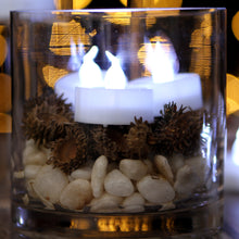 Load image into Gallery viewer, 24 Pieces Warm White LED Tealight Flameless Smokeless Candles Wedding