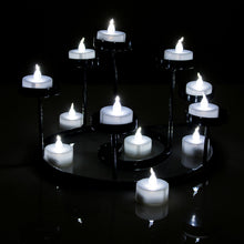 Load image into Gallery viewer, 24 Pack White LED Tealight Timer Candles Battery Operated Flameless Smokeless