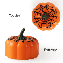 Load image into Gallery viewer, 12 Packs LED Pumpkin Lights Battery Operated Pumpkin Tealight Candles for Halloween, Christmas, Thanksgiving and Theme Parties