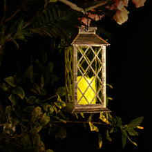 Load image into Gallery viewer, Solar Powered Led Outdoor Lantern Waterproof Candle Hanging Light Patio Pathway Yard Decoration