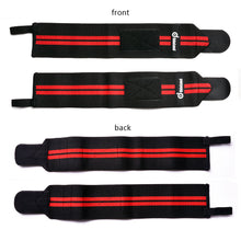 Load image into Gallery viewer, Weight Lifting Training Wrist Straps Support Braces Wraps Belt Protector Gym Training