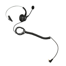 Load image into Gallery viewer, 2.5mm Headset for Cordless Phones 6FT Hands-Free Noise Cancelling Monaural Headset