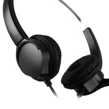 Load image into Gallery viewer, 2.5mm Dual Headset for Cordless Phones 6FT Hands-Free Noise Cancelling Monaural Headset