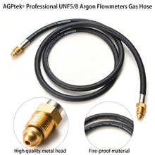 Load image into Gallery viewer, Argon CO2 Flow Meter Regulator Hose Mig Tig UNF5/8,6.56ft with Inert Gas Fitting