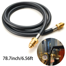 Load image into Gallery viewer, Argon CO2 Flow Meter Regulator Hose Mig Tig UNF5/8,6.56ft with Inert Gas Fitting