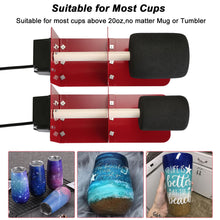 Load image into Gallery viewer, Cup Turner, Fixm Cup Tuners for Tumblers Cuptisserie Cup Turner Kit, Cup Spinner Machine Kit for DIY Glitter Epoxy Crafts Tumbler