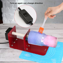 Load image into Gallery viewer, Cup Turner, Fixm Cup Tuners for Tumblers Cuptisserie Cup Turner Kit, Cup Spinner Machine Kit for DIY Glitter Epoxy Crafts Tumbler