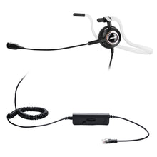 Load image into Gallery viewer, Noise Canceling Headset Convertible RJ9 Earphone with Microphone Adaptor