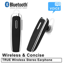Load image into Gallery viewer, Bluetooth Wireless Trucker Headset Earpiece Hands-Free Mic Noise Cancellation