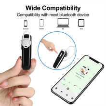 Load image into Gallery viewer, Bluetooth Wireless Trucker Headset Earpiece Hands-Free Mic Noise Cancellation