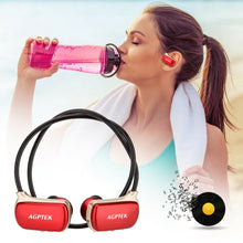 Load image into Gallery viewer, 2 in 1 Sports MP3 Player Waterproof Stereo Bluetooth Headsets Earphone 16GB