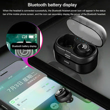 Load image into Gallery viewer, 1 Pair Bluetooth 5.0 Mini Earbuds Headset Wireless Earphones Stereo Headphones