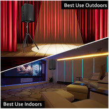 Load image into Gallery viewer, 2Pack Speaker Tripod Stand Adjustable Holder for Recording Room Studio Party