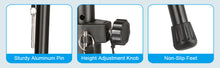 Load image into Gallery viewer, AGPtEK Microphone Stand Wind Screen Bracket with Adjustable Non-slip Tripod Base
