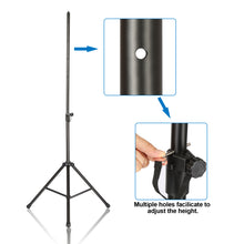 Load image into Gallery viewer, AGPtEK Microphone Stand Wind Screen Bracket with Adjustable Non-slip Tripod Base