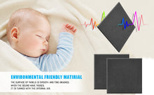 Load image into Gallery viewer, AGPtEK 12 Packs Acoustic Absorption Panels 12 * 12 * 0.4 Inches Sound Insulation Panels Beveled Edge Tiles, High Density Acoustic Sound Absorbing Panels, Great for Home & Offices, Wall Decoration and Acoustic Treatment (Black)