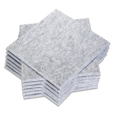 Load image into Gallery viewer, Light Grey AGPtEK 12 Packs Acoustic Absorption Panels High Density Noise Cancellation Wall Decoration Acoustic Treatment