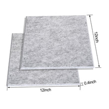Load image into Gallery viewer, Light Grey AGPtEK 12 Packs Acoustic Absorption Panels High Density Noise Cancellation Wall Decoration Acoustic Treatment