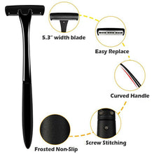 Load image into Gallery viewer, 18in Back Hair Removal Body Shaver Ergonomic Handle Shave Wet/Dry w/ 13 Blades