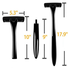 Load image into Gallery viewer, 18in Back Hair Removal Body Shaver Ergonomic Handle Shave Wet/Dry w/ 13 Blades