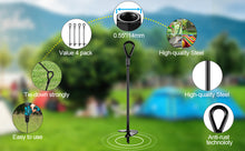 Load image into Gallery viewer, AGPtEK 4 Packs Ground Anchor Kit with 15 Inches Long and 0.5 Inches Thick, Ground Anchors Heavy Duty Great for Tents, Canopies, Sheds, Trampoline and Swing Sets