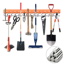 Load image into Gallery viewer, 3 Set Garden Tool Organizer Wall Mounted Hanger Hooks Home Garage