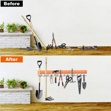 Load image into Gallery viewer, 3 Set Garden Tool Organizer Wall Mounted Hanger Hooks Home Garage