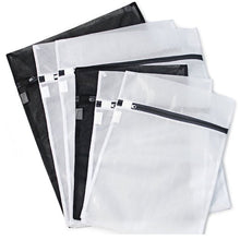Load image into Gallery viewer, 6x Zipped Wash Bag Net Laundry Washing Mesh Lingerie Underwear Bra Clothes Socks