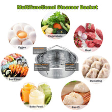 Load image into Gallery viewer, 8pack Steamer Basket Egg Steam Rack Camping Cooking Set