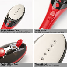 Load image into Gallery viewer, Portable Hand-Held Steam Iron 30s Fast Heating Ironing for Home Travel Garment