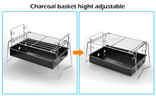 Load image into Gallery viewer, Camping Grill Barbecue Tool Folding & Lightweight Steel Mesh Portable for Outdoor Cooking Hiking Tailgating