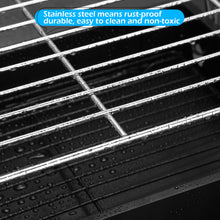 Load image into Gallery viewer, Camping Grill Barbecue Tool Folding & Lightweight Steel Mesh Portable for Outdoor Cooking Hiking Tailgating